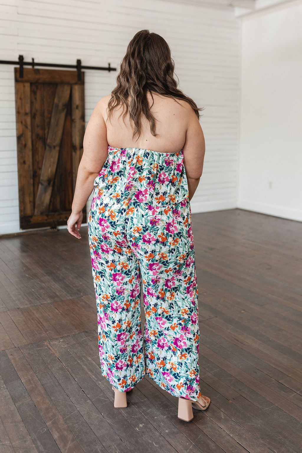 Andrée by Unit Life of the Party Floral Jumpsuit in Green