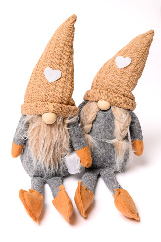 Coffee Lover Gnomes Set of 2 in Beige - G Marie's Boutique 